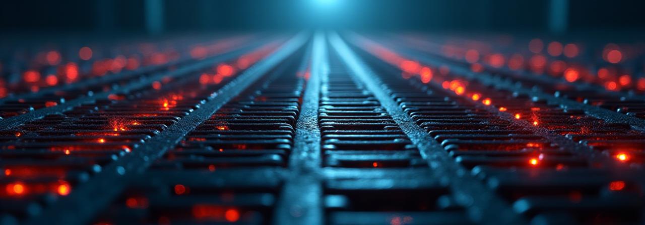 Digital security and data privacy abstract background